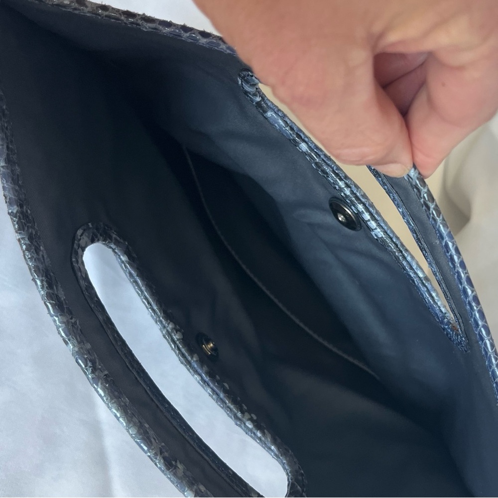 Coach Snake Print Clutch - Picture 7 of 7